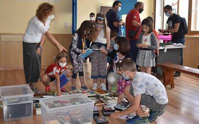 Martxan da liburutegi ibiltaria berriz ere Areso, Goizueta eta Aranon