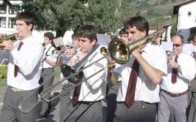 Musika Banden II. Alardea egin zuten Lesakan 2005ean