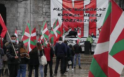 Euskal Herri sozialista aldarrikatu du Jardunek Laudioko manifestazio nazionalean