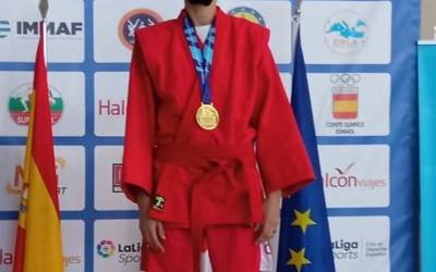 Leire Rato, combat samboko Espainiako txapeldun