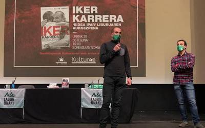 Iker Karrerari buruzko 'Bidea ipar' liburua aurkeztuko dute Arraunetxen