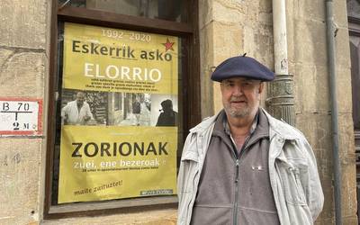 "Elorrioko jendea berezia da, jende jatorra eta ona; oso eskertuta nago"