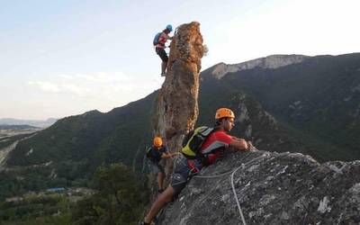 Harri Gorri Sobrongo bigarren ferrata bidea inauguratuko dute hilaren 22an