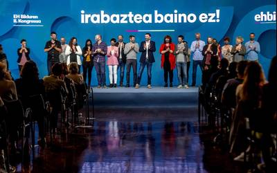 Arnaldo Otegik jarraituko du EH Bilduren koordinatzaile nagusi, militanteen %88tik gorako babesa jaso eta gero