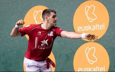 Ezkurdia final-laurdenetara sailkatu da Peña II.aren aurka Gurean jokatutako partidan