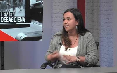 Maite Nazabal: "Pertsonak ardatz dituen diseinuak arazo asko konpon ditzake"