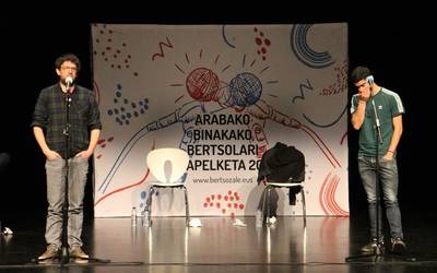 Martin Abarrategi eta Manex Agirre Legutioko finalean izango dira