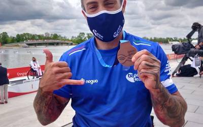 Higinio Riverok brontzezko domina eskuratu du Szegedeko Munduko Kopan