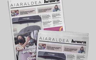Tortura kasuak eta zahar egoitzak aztergai Aiaraldea Hemen hamabostekariaren zenbaki berrian