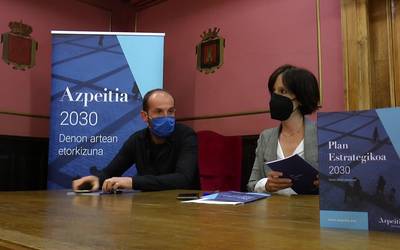 Azpeitiarren bizi kalitatea hobetzea helburu duen Azpeitia 2030 plan estrategikoa aurkeztu du udalak