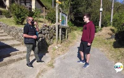 Oriotik Zarautzerako txangoa egin du Gorka Peñagarikanok 'Urrutira joan gabe' ataleko hirugarren saioan