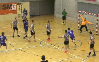 Seigarren postuan amaitu du denboraldia Tolosa CF Eskubaloiak