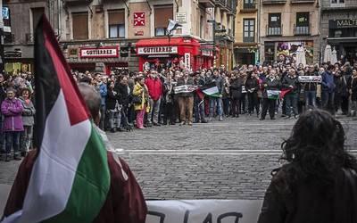 Palestinar herriari elkartasuna adierazteko elkarretaratzea eginen du bihar BDZ taldeak