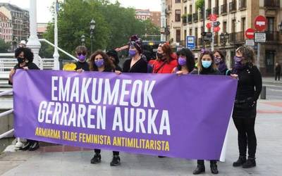 Gerrak emakumeengan dituen ondorioak salatu dituzte Bilbon eta Gasteizen