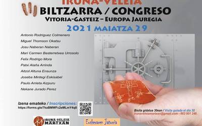 Iruña-Veleiako III. Biltzarra antolatu dute Gasteizen