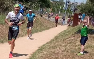 50 urte betetzekotan dela bere 27. Ironman proba osatu du Bixente Igarzabal lesakarrak