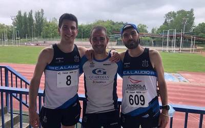 Iñaki Galindez izan zen Arabako txapelduna 1.500 metroko pistako lasterketan