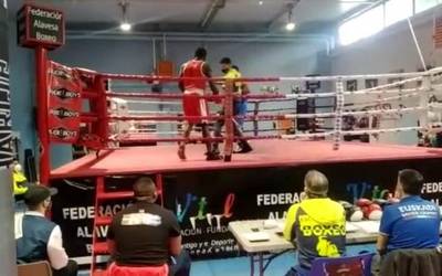Mady Diame Euskadiko boxeolari txapelketako finalaren ataritan geratu da