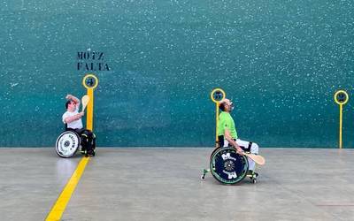 Euskal Pilota Egokituko Gipuzkoako Txapelketan bihar ekingo diote bikotekako lehiari, Zumaian