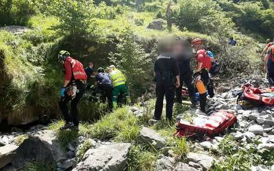 Atzo emakumezkoa erreskatatu zuten Delikan helikopteroz