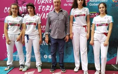 Galeano ahizpek Nafarroako txapelketako finala jokatuko dute