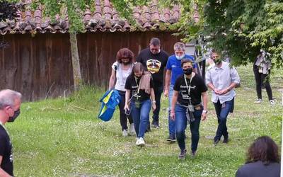 COETUR kongresuko parte hartzaileak Zerainera gerturatu ziren