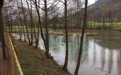 Ibaizabalgo ertzak berreskuratzeko lanak hasi dituzte Zubipunta industrialdean