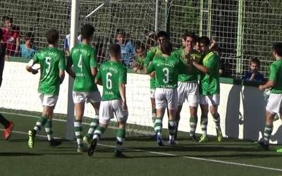 [Bideoa] Igoeraren ospakizunen ondotik txapeldun izateko finala jokoan izanen du Beti Gazte futbol taldeak