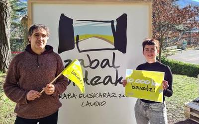 Araba Euskaraz jaian boluntario lanak betetzeko prest?