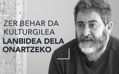 Kulturgilea lanbide moduan onartzeko ezarri beharreko irizpideak izan dituzte berbagai
