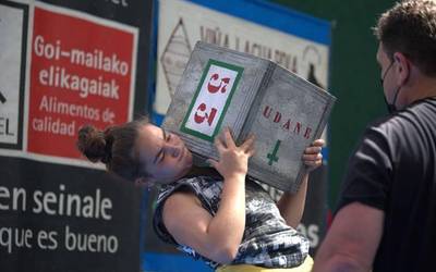 Udane Ostolaza txapeldun gazteen mailako Hiru Hamarrekotan