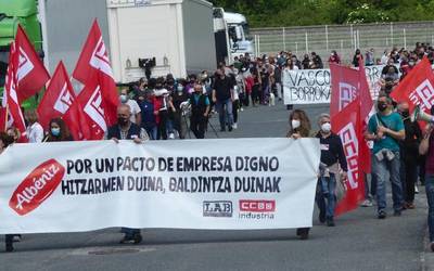 Hitzarmenaren aldeko mobilizazioek segida dute La Vasco Navarran