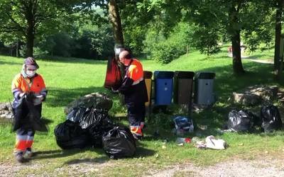 Zikinkeriaz betetzen dira asteburutan Debagoieneko hainbat txoko