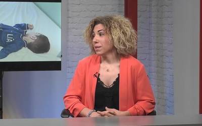Estibaliz Blanco: "Nire semeak duen sindromeari izena jartzeak lasaitasuna eman zidan"