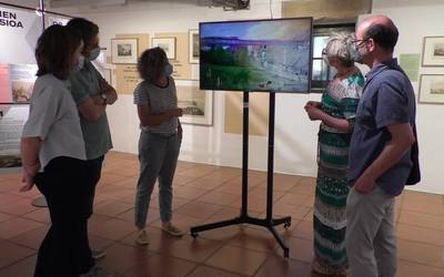 Zumalakarregiko "Urgullen magalean. Donostiako estanpak"  erakusketaren baitan Eli Ruperez artistak ilustrazio pieza digitala sortu du