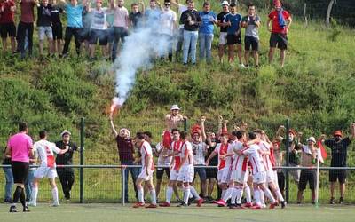 Nafarroako Maila Autonomikora igotzea lortu du Doneztebe Futbol Taldeak
