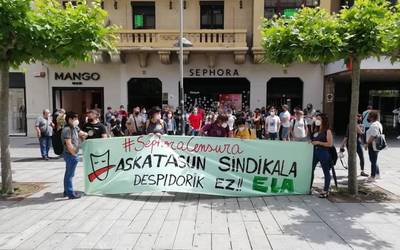 Greba eskubidea urratzeagatik demanda bat jarri dio ELAk Sephorari