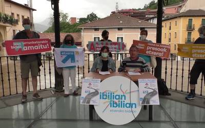 "Ibilian ibilian, etxerako bidean" dinamika abiatu du Sarek