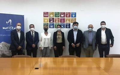 Fundifeseko lursaila birgaitzeko bideari ekin diote, bertan 'Maristak Berria' egin ahal izateko