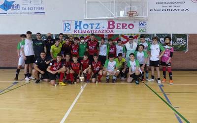 'Eskoriatza futsal cup' , argazkitan