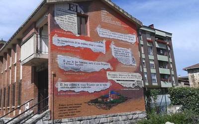Luzia Urigoitiari eskainitako murala eta Ruben Garateri buruzko olana kentzea agindu du EAEko Auzitegi Nagusiak