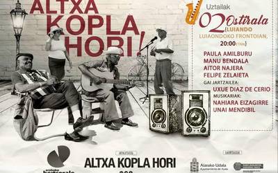 Iristear da 2021eko 'Altxa kopla hori!'