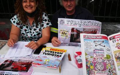 Tubacexeko lan gatazka: orrialde osoa El Jueves umore aldizkarian