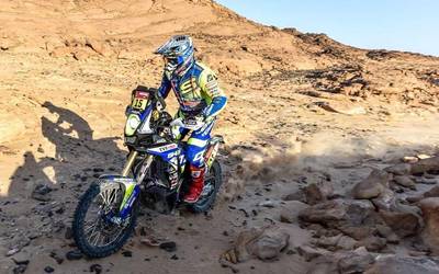 Dakar rallyan seigarren egin zuen Lorenzo Santolinok ikastaroa emango du Elgoibarren