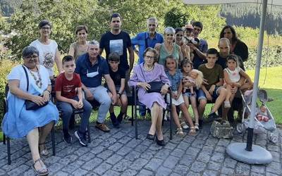 100 urte bete ditu Lauri Bolinaga aretxabaletarrak