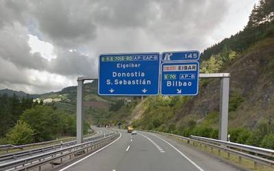 Egubakoitz gauean itxita egongo da A-8ko Bilborako noranzkoa, Maltzaga parean