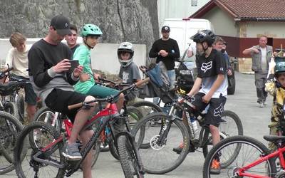 Bike Park berria estreinatu dute Legorretan