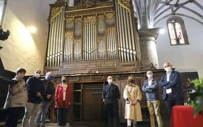 Stoltz Freres organoa: 2024ko ekainerako berrituta izatea espero dute