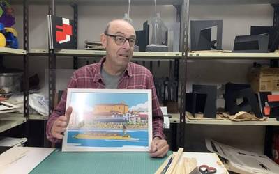 Iñaki Arrillaga: "Ez zara inoiz bakarrik joango; hori da ilustrazio honen mezu nagusia"