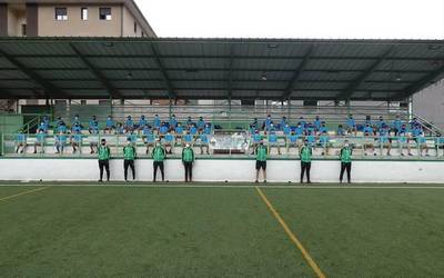 Futbol campusaren lehen txanda egin dute Lesakan baina ez da bigarrenik izanen
